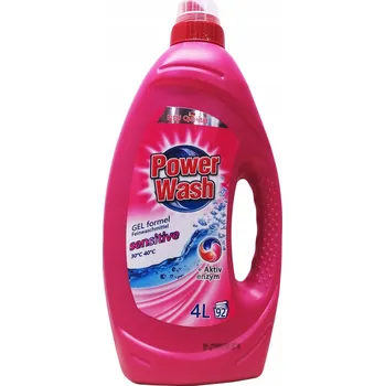Prací prostředek Power Wash německý gel na praní sensitive 4L