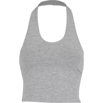 Dámské tričko Dámské triko URBAN CLASSICS TB7533 HEATHER GREY XXXL