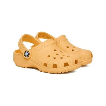 Pánské pantofle Crocs Nazouváky Toddler Classic Clog 206990 Oranžová 25_26