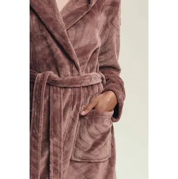 Dámský župan DÁMSKÝ ŽUPAN DEVYN 43602 AW25 FILOLET XL/2X