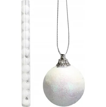 Vánoční dekorace Sada třpytivých ozdob BROKÁT třpytky v tubě 12 Ks