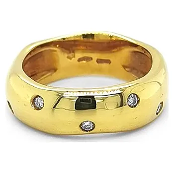 Prsten Zlatý Prsten s Diamatny 2010506