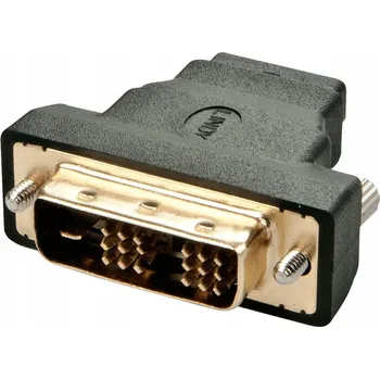 Video kabel Adaptér AV L HDMI F - DVI-D M - Lindy