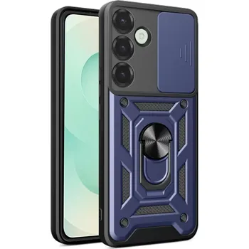 Pouzdro na mobilní telefon Kryt Samsung Galaxy S25 Plus Techsuit CamShield Pro modrý