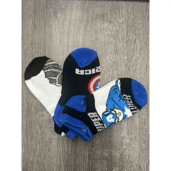 Kotníkové ponožky AVENGERS 3pack Barva: mix A - kluk, Velikost: 23-26