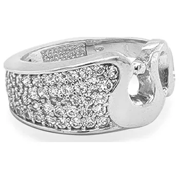 Prsten Zlatý Prsten se Zirkony 7131323