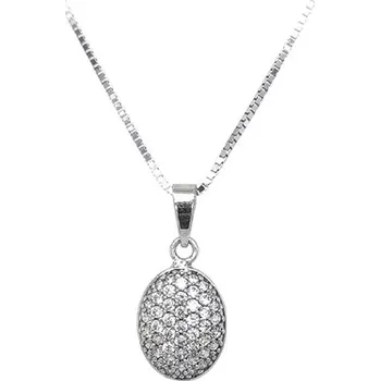 Přívěsek Přívěsek se Zirkony z Bílého Zlata 7151141