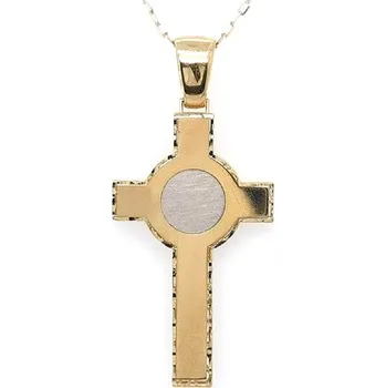 Přívěsek Přívěsek Kříž z Kombinovaného Zlata 7150130