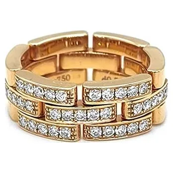 Prsten Zlatý Prsten s Diamanty 2010470