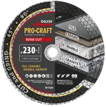 Procraft DG230 230x22,2mm diamantový kotouč Edge Cut