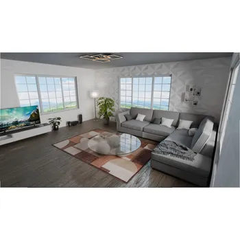 Koberec JUTEX Kusový koberec NEPAL 551 1636 61 BARVA: Červená, ROZMĚR: 65x110 cm