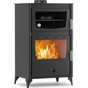 Krbová kamna EDEN Krbová kamna teplovzdušná s troubou 15kw