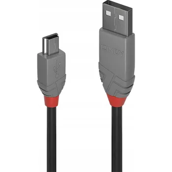 Datový kabel USB 2.0 kabel Lindy 36724 3 m šedý