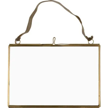 Rám na obraz Kovový rámeček na zeď ve zlaté barvě 15x10 cm – Rex London ID_1674852