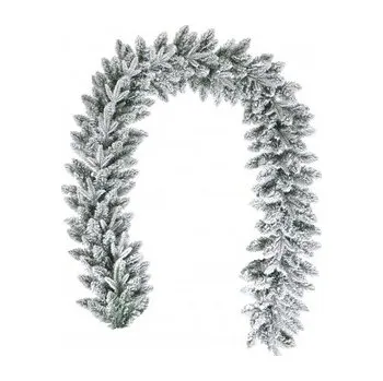 Vánoční dekorace Girlanda chvojová zasněžená, 200 cm 550-0012