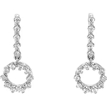 Náušnice Zlaté Náušnice s Diamanty 2020423