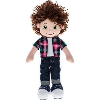 Panáček Matýsek s měkkým tělem česky mluvící 37 cm, růžový