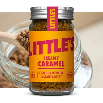 Káva instantní káva ochucená CREAMY CARAMEL 50g od Little's