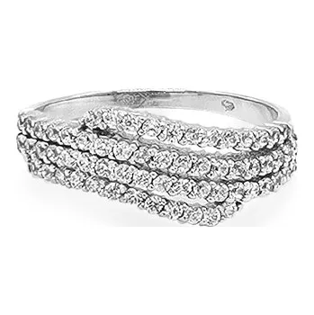 Prsten Zlatý Prsten se Zirkony 7130256