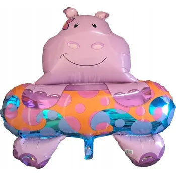 Balónek Foliový balónek Hroch v kruhu Anagram 76 cm