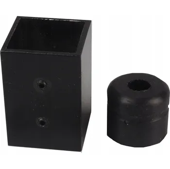 Držák profilu 25x25 pro centrální upevnění balustrády harfy - výběr barev