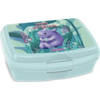 Svačinový box Box na svačinu Ars Una Mon Mignon – tyrkysový