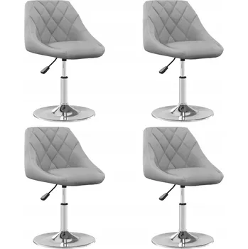 Jídelní židle Nábytek do obývacího pokoje Greatstore, odstíny šedé