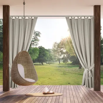 Povlečení Hotový závěs GARDEN béžový - na průchodkách