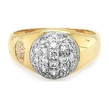 Prsten Zlatý Prsten se Zirkony 7140026