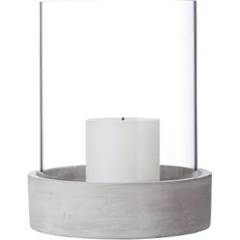 Svícen Svícen s betonovou základnou Siri 15,5x21 cm