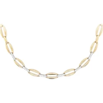 Náhrdelník Zlatý Dámský Náhrdelník se Zirkony 7040077