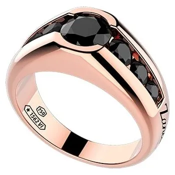 Prsten Zlatý Prsten Zancan Couture Saphhire EA303R 6000001