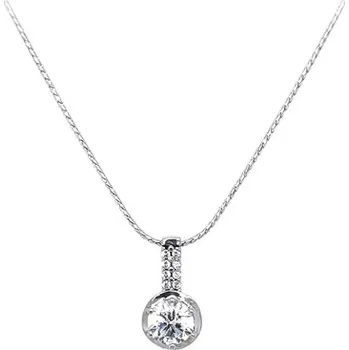 Přívěsek Přívěsek se Zirkony z Bílého Zlata 7151170