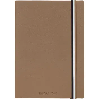 Zápisník Poznámkový zápisník Hugo Boss Iconic A5 karamel