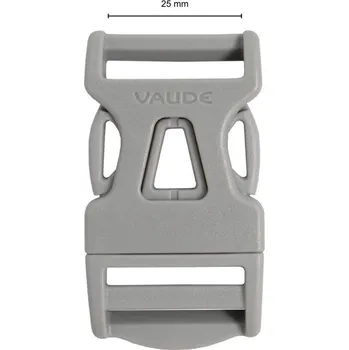 batoh na kolo Přezka Vaude Single 25 mm šedá pro popruh batohu