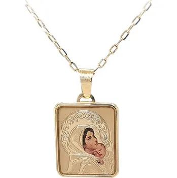 Přívěsek Zlatý Přívěsek Madonka Panna Marie a Ježíšek 7150354