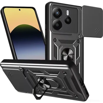 Pouzdro na mobilní telefon Kryt Xiaomi Redmi Note 14 5G Techsuit CamShield Pro černý