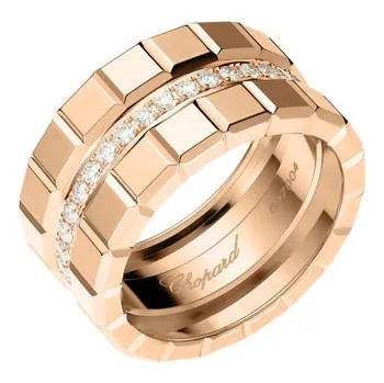 Prsten Zlatý Prsten Chopard Ice Cube 827004-5044 82A054-5110