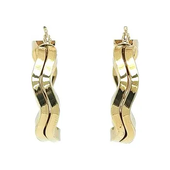 Náušnice Zlaté Kruhové Náušnice 7120946