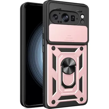 Pouzdro na mobilní telefon Kryt Google Pixel 9 Pro XL Techsuit CamShield Pro rose gold