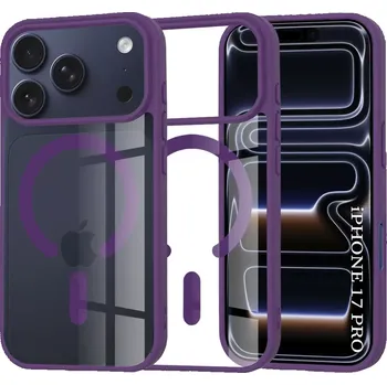 Pouzdro na mobilní telefon Kryt iPhone 17 Pro, Techsuit - MagSafe Pro, fialový