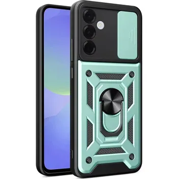 Pouzdro na mobilní telefon Kryt Samsung Galaxy A36 5G Techsuit CamShield Pro green