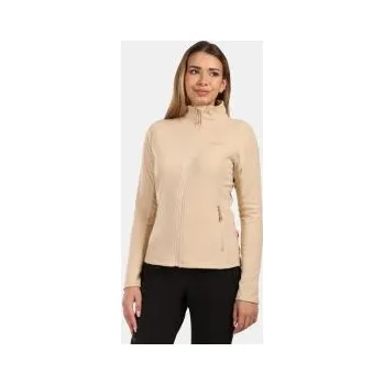 Dámská mikina Kilpi GLAMER-W béžová 36; Hnědá mikina + DÁREK DLE VÝBĚRU!