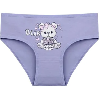 Dívčí spodní prádlo Dětské kalhotky Bear - modrošedá - 2 - 3