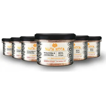 Krmivo pro kočku NUTA KOTA Hovězí & Jehněčí 5 + 1