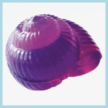 Plastová forma Šnečí ulita (Forma na výrobu mýdel)