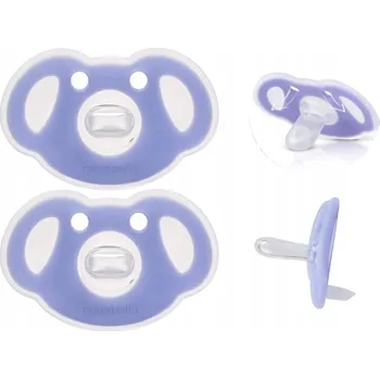 dudlíky Sada 2 Ks dětských uklidňujících dudlíků 0m+ silikonové ortodontické