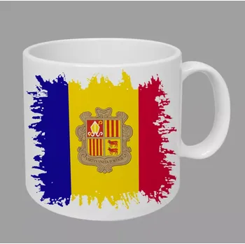 hrnek s vlajkou Andorra 75ml (hrneček )