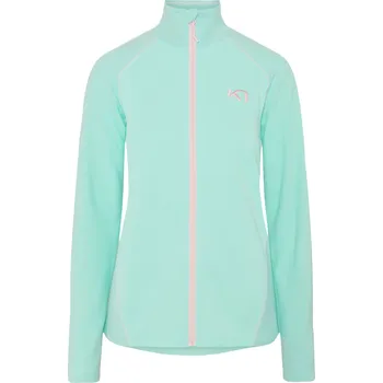Dámská mikina Dámská fleecová mikina Kari Traa Kari Full Zip Fleece Bright Turquoise 622573 25/26 M