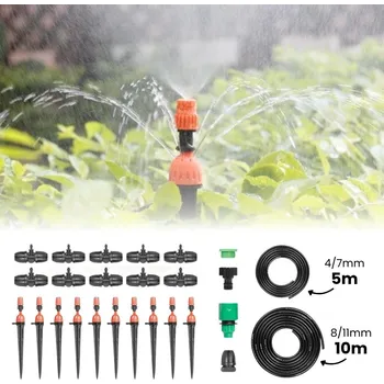 Zavlažovač LEDMEGROW Zavlažovací systém - 10x kolík do země - S